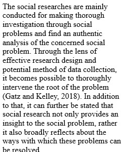 Critical Reflection Report on Social Research Article